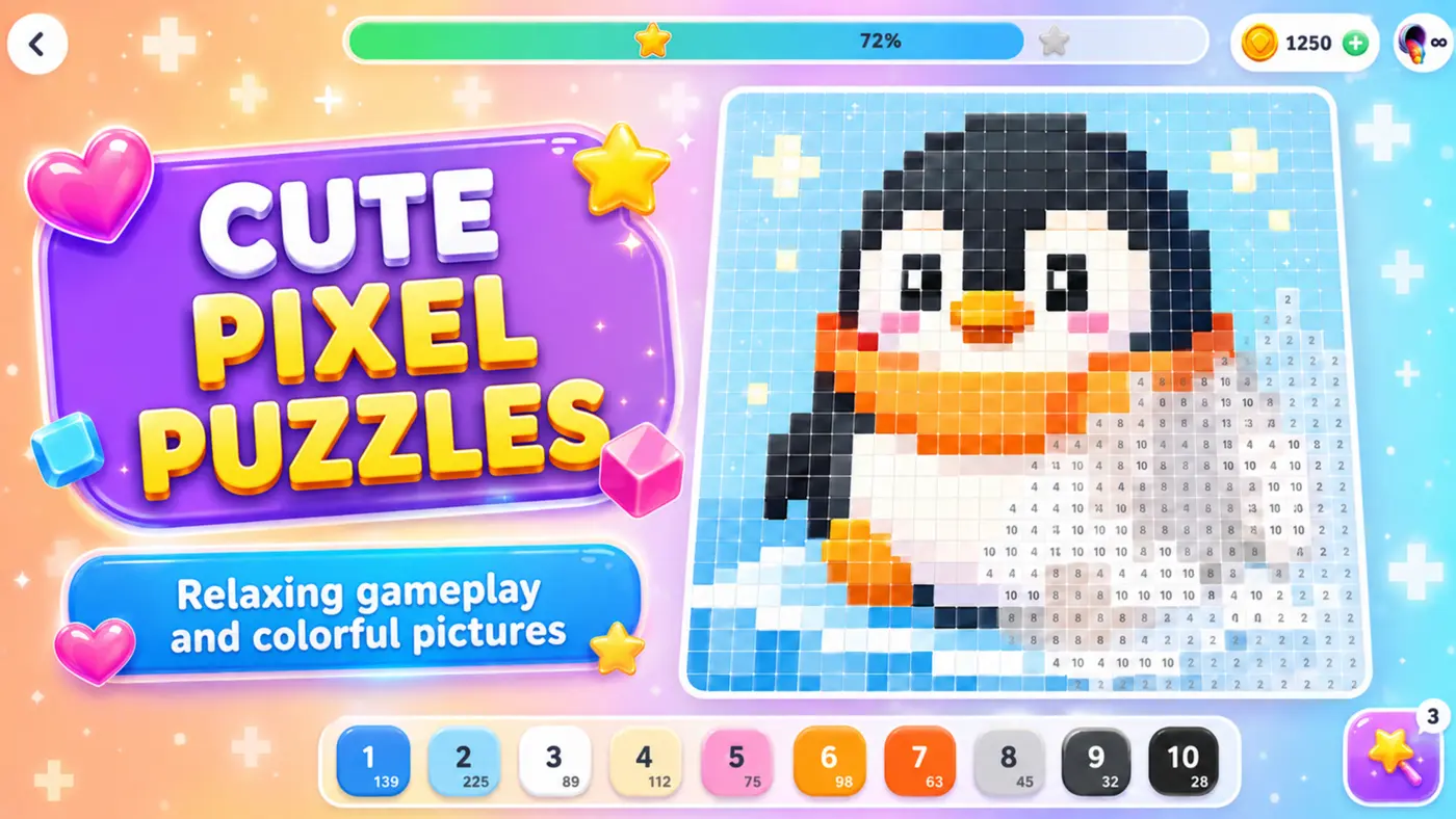 Pixel Color Quest gameplay screenshot 1