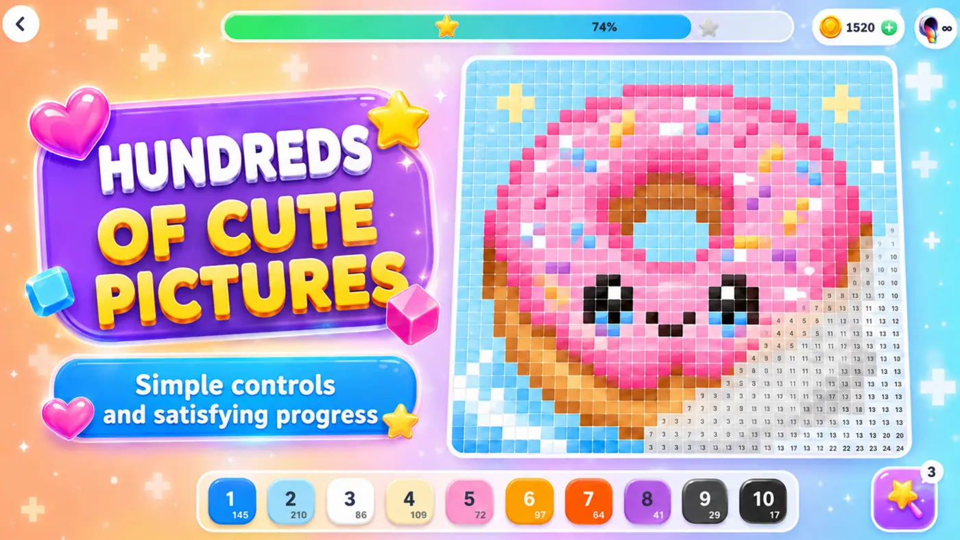 Pixel Color Quest gameplay screenshot 3